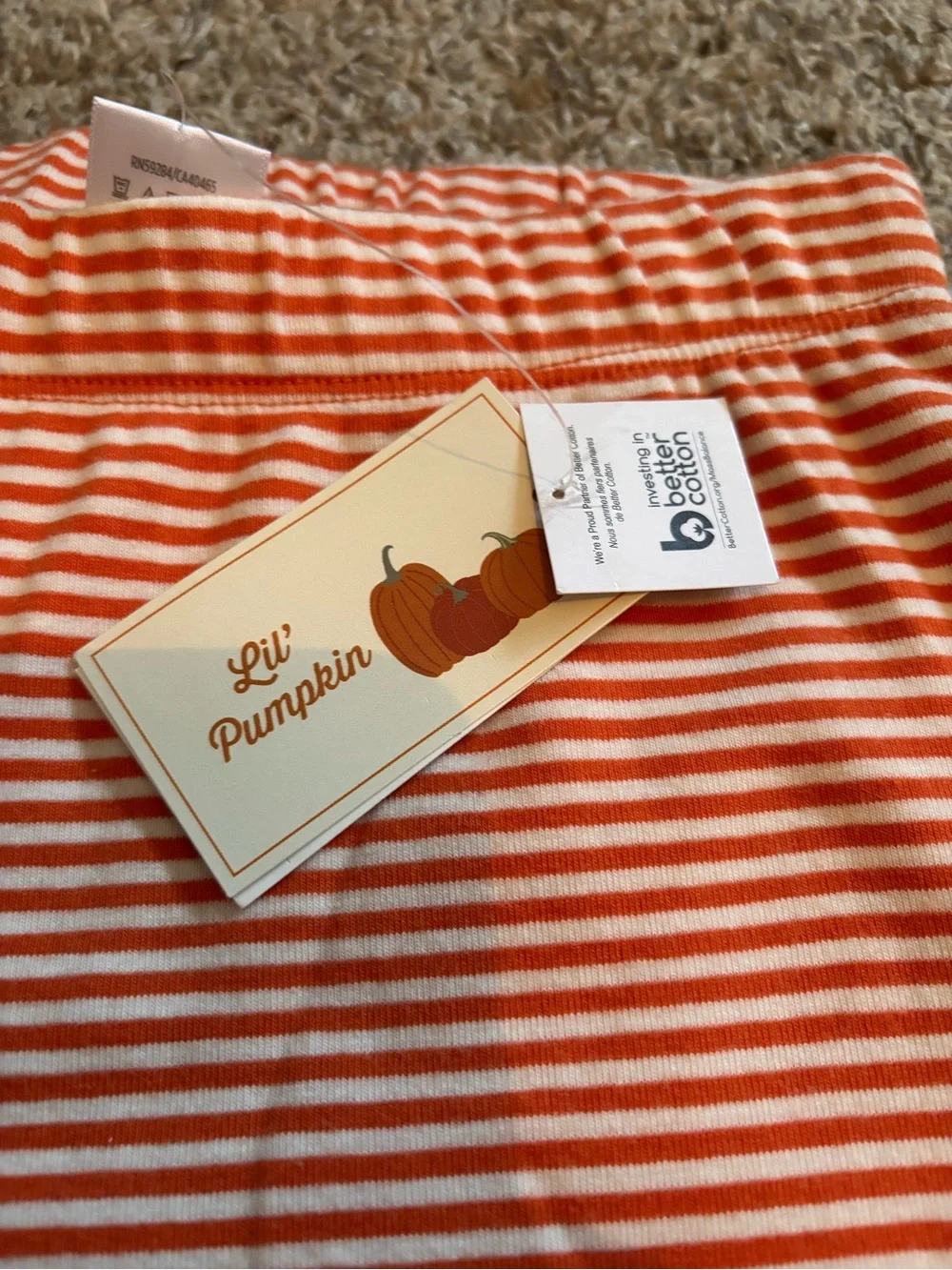 NWT pumpkin leggings